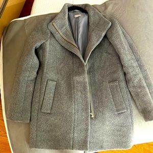 Jcrew heather grey pea coat ⭐️